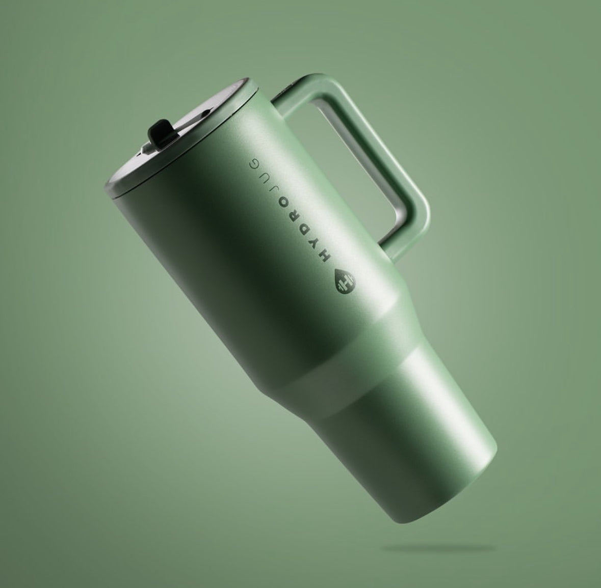 Portable 40Oz Insulated Mug with Lid and Straw Stainless Steel Vacuum Tumbler Leak Resistant Water Bottle Reusable Insulated Cup