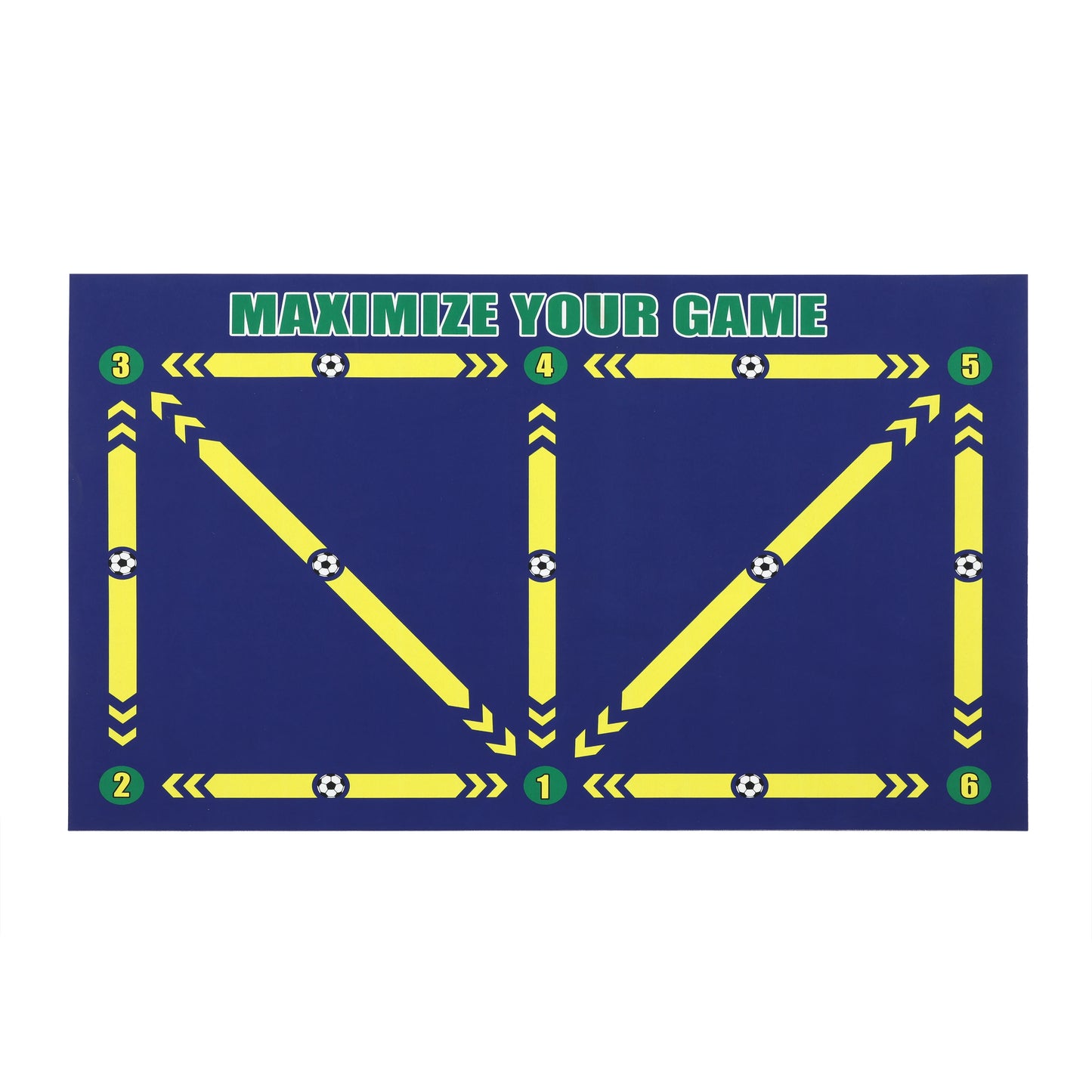 Thick Non-Slip Soccer Training Mat - 60x90cm Foldable Practice Equipment for Kids & Adults, Perfect for Indoor & Outdoor Football Fun!