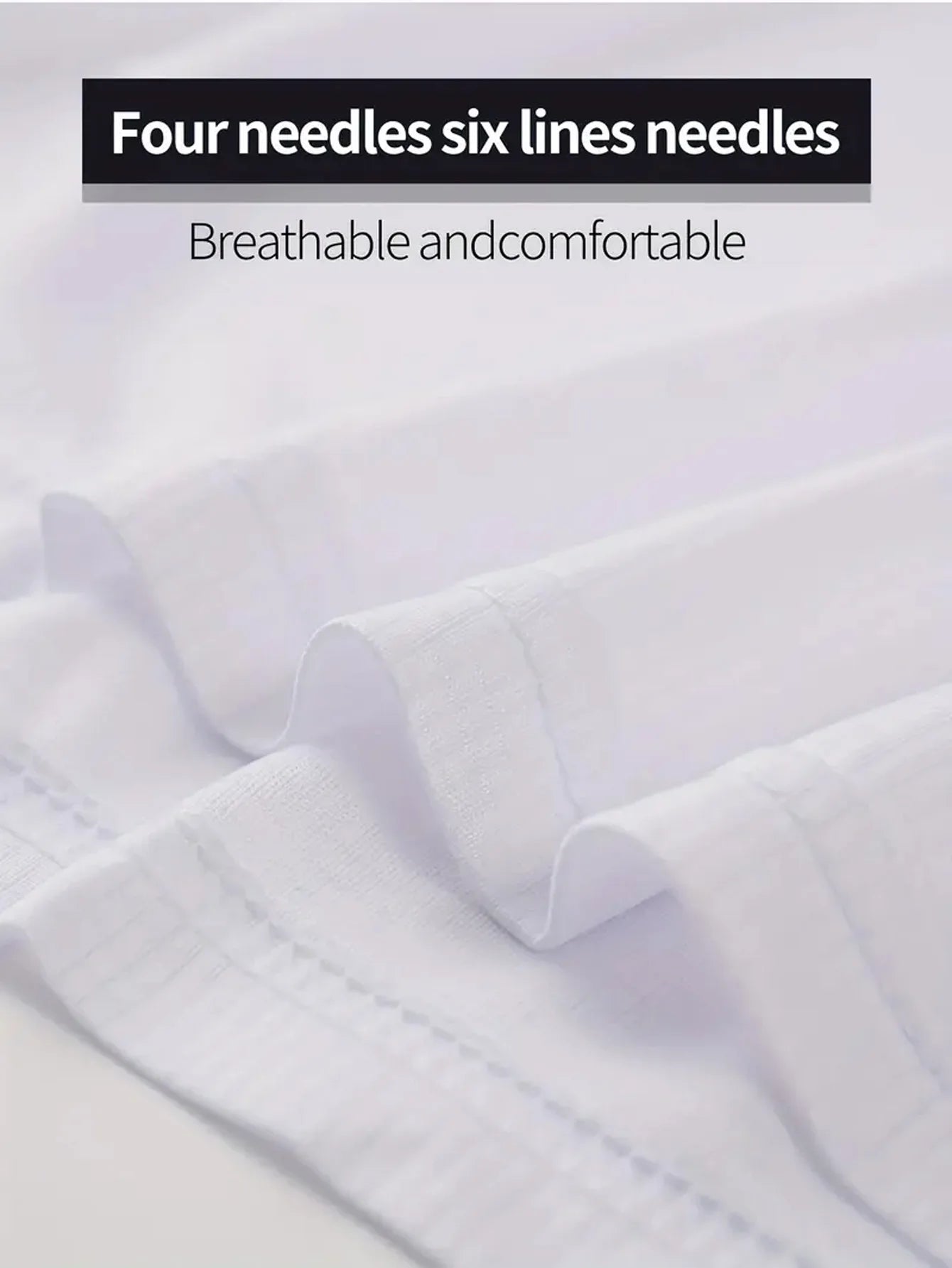 Round Neck T-Shirt 6-Piece White Ultra-Light Men'S Quick-Drying Breathable Sweat-Absorbent Shirt Suitable for Fitness Gym and Ru