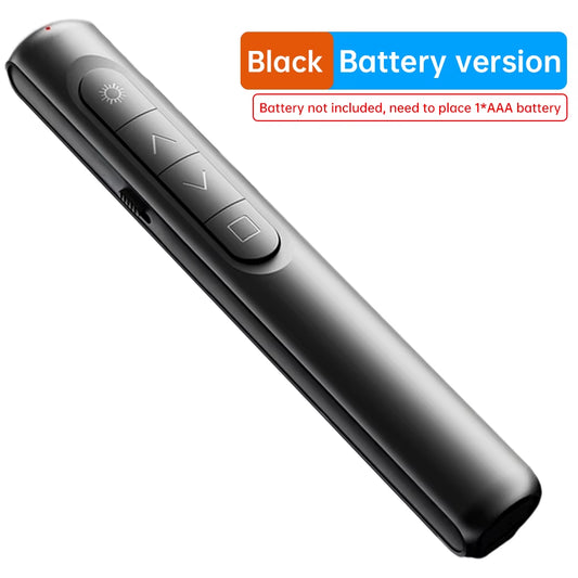 Rechargeable Digital Display Remote Page Turner Wireless Remote Control Slide Page Turner Clicker Volume Controller