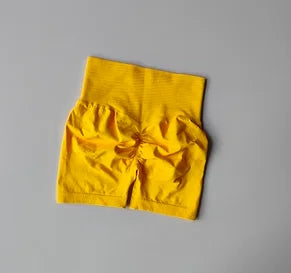 Short de sport femme - Taille haute, galbant et séchage rapide
