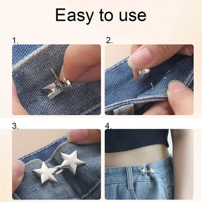 ✨ Clips Réglables de Taille – Confort & Style