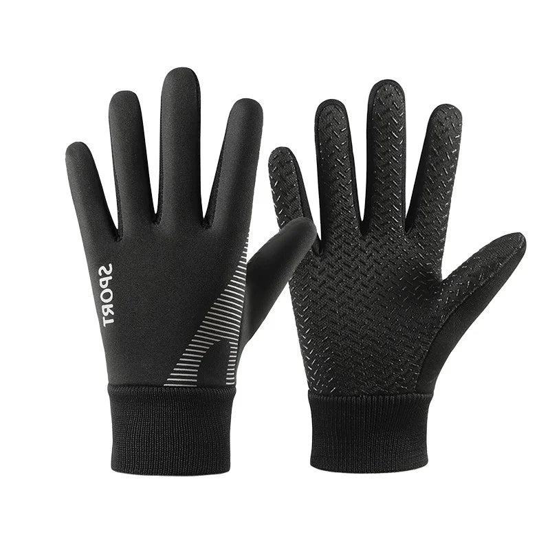 YANBIGUO Kids Winter Gloves - Thermal, Water-Resistant Full Finger Gloves for Boys and Girls Perfect for Running, Cycling, and Football in Cold Weather