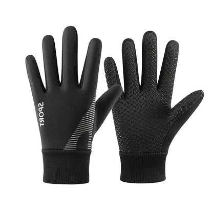 YANBIGUO Kids Winter Gloves - Thermal, Water-Resistant Full Finger Gloves for Boys and Girls Perfect for Running, Cycling, and Football in Cold Weather