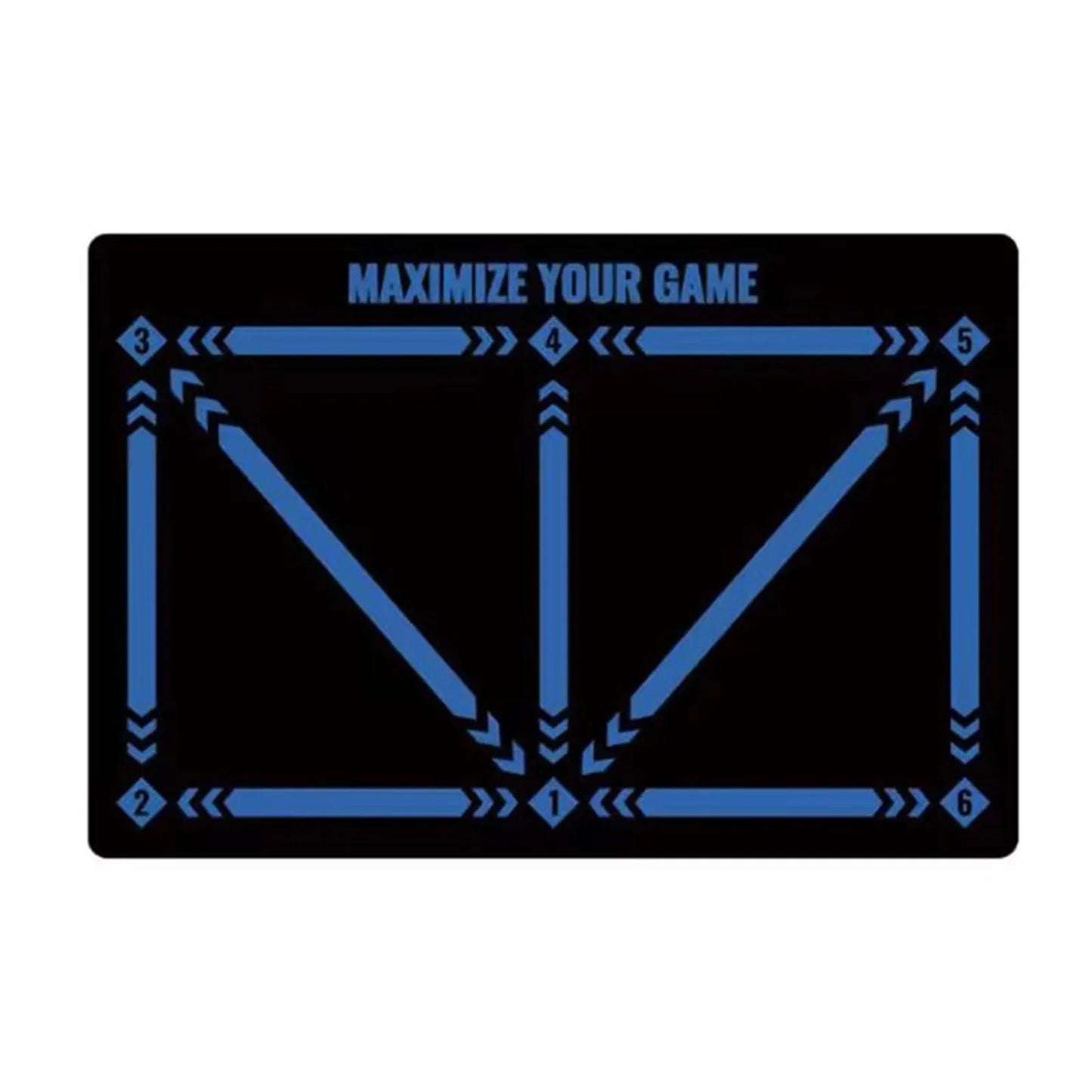 Tapis d'entraînement de football en salle 60 x 90 cm, assistant de dribble silencieux, entraîneur de props, tapis résistant à l'usure et antidérapant, carpe