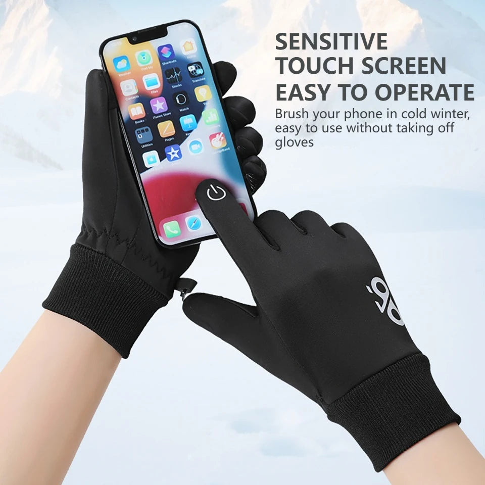 Kokossi Kids Winter Touchscreen Gloves - Soft, Warm, Anti-Slip Fleece for Active Boys & Girls