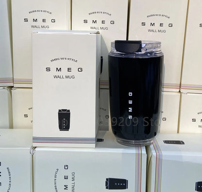 thermos tasse à café bouteille d'eau isolée pour voiture voyage en acier inoxydable