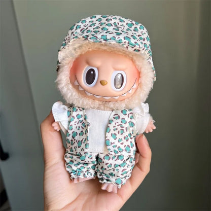 Vêtements et accessoires pour mini-poupées en peluche de 17 cm Labubu  : la tenue parfaite pour votre poupée