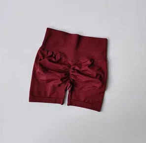 Short de sport femme - Taille haute, galbant et séchage rapide