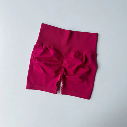 Short de sport femme - Taille haute, galbant et séchage rapide