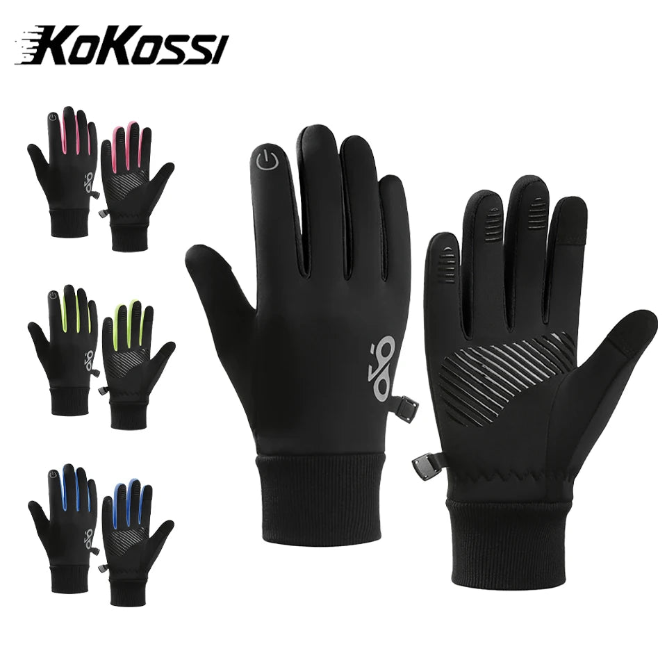 Kokossi Kids Winter Touchscreen Gloves - Soft, Warm, Anti-Slip Fleece for Active Boys & Girls
