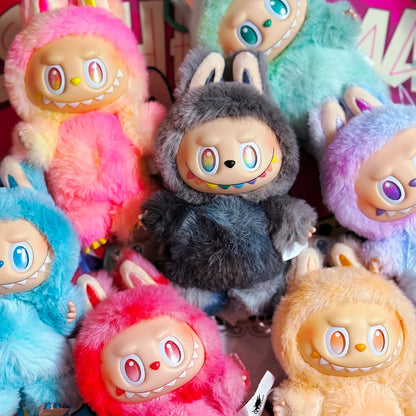 Adorable bubu V3 The Monsters Box Toy Sweetheart Vinyl Doll Kawaii Sac à dos Pendentif Décoration Peluche Poupée Vêtements Porte-clés Cadeaux