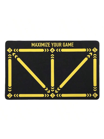 Thick Non-Slip Soccer Training Mat - 60x90cm Foldable Practice Equipment for Kids & Adults, Perfect for Indoor & Outdoor Football Fun!