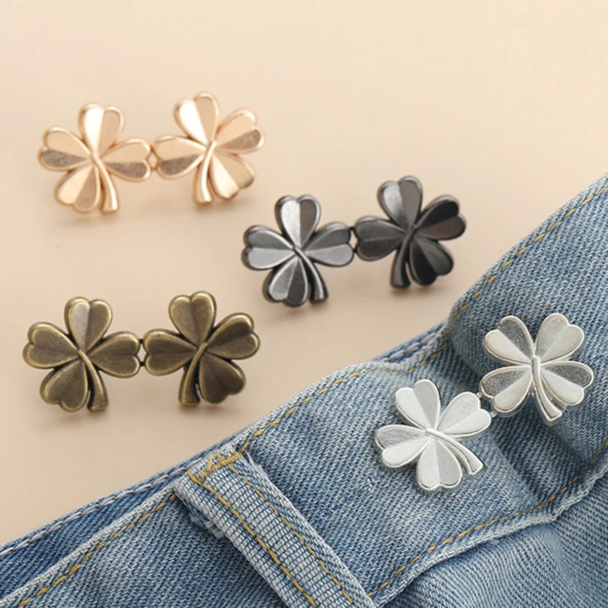 ✨ Clips Réglables de Taille – Confort & Style