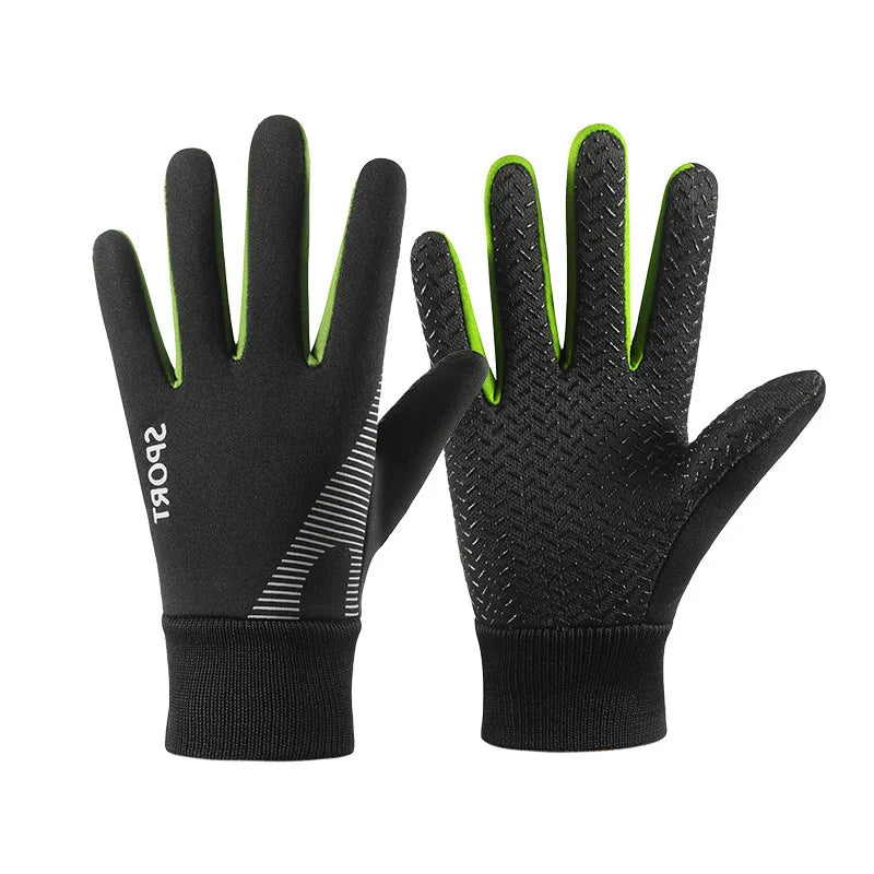 YANBIGUO Kids Winter Gloves - Thermal, Water-Resistant Full Finger Gloves for Boys and Girls Perfect for Running, Cycling, and Football in Cold Weather