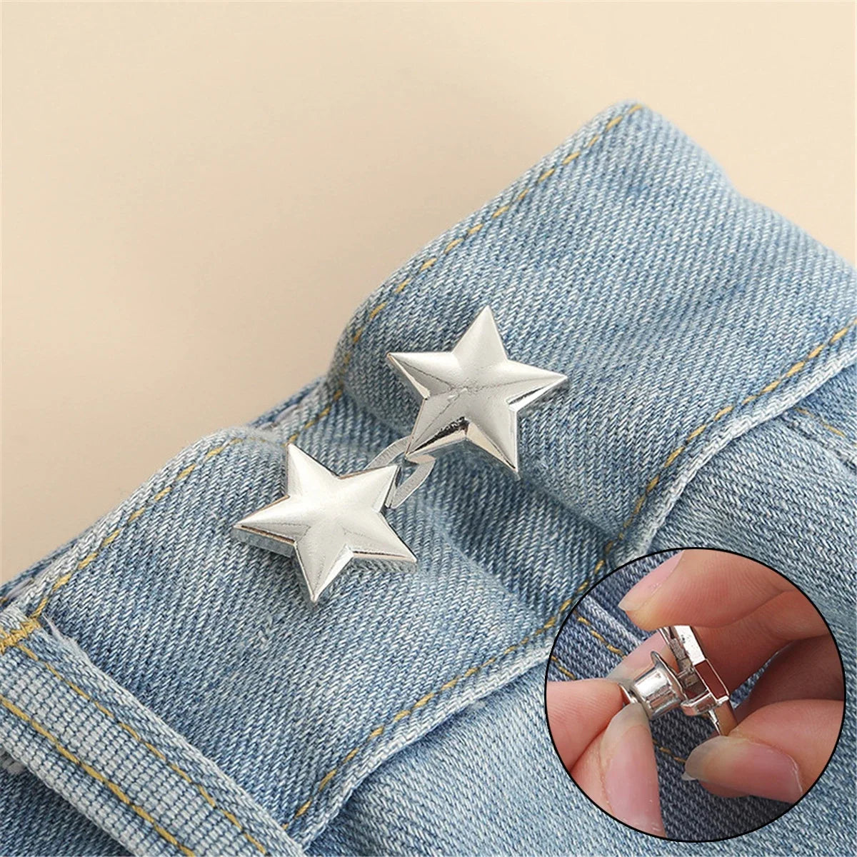 ✨ Clips Réglables de Taille – Confort & Style