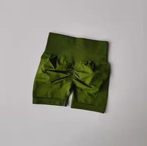Short de sport femme - Taille haute, galbant et séchage rapide