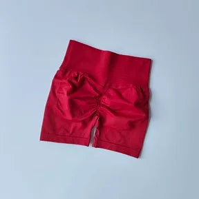 Short de sport femme - Taille haute, galbant et séchage rapide