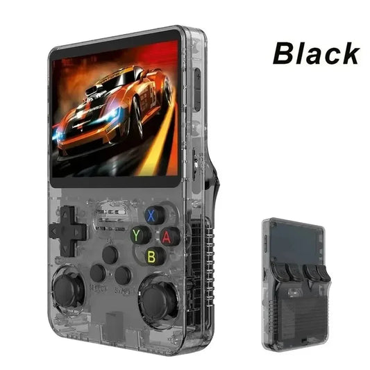 Retro Handheld Video Game Console Linux System 3.5 Inch IPS Screen R35S plus Portable Pocket Video Player 64GB 128GB